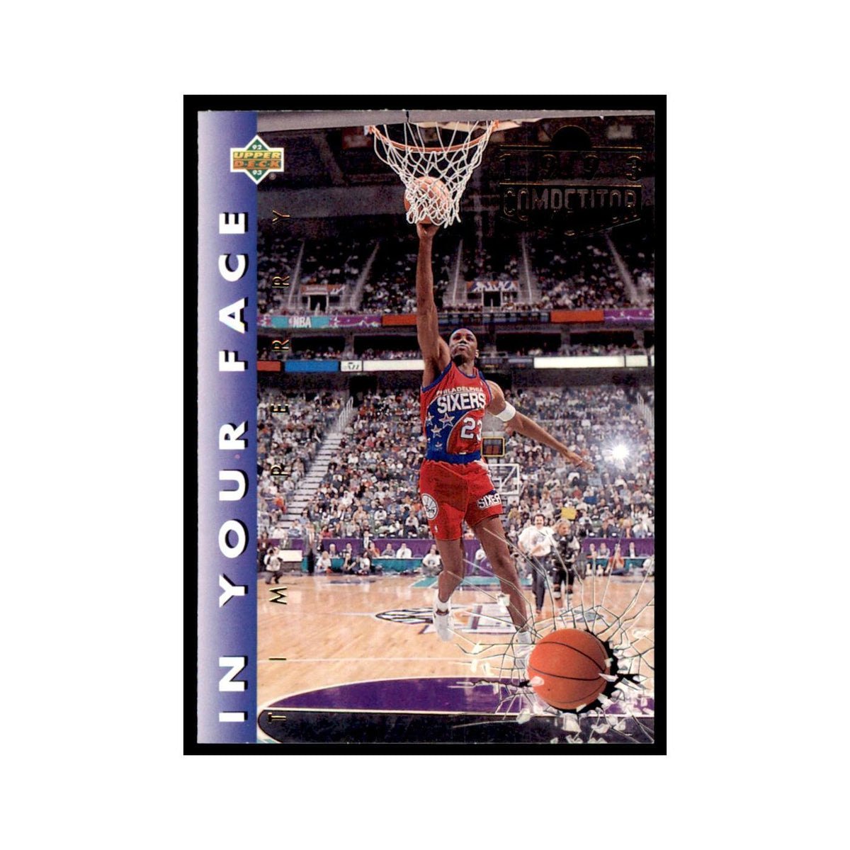 1992 Upper Deck Tim Perry Basketball Cards #450
