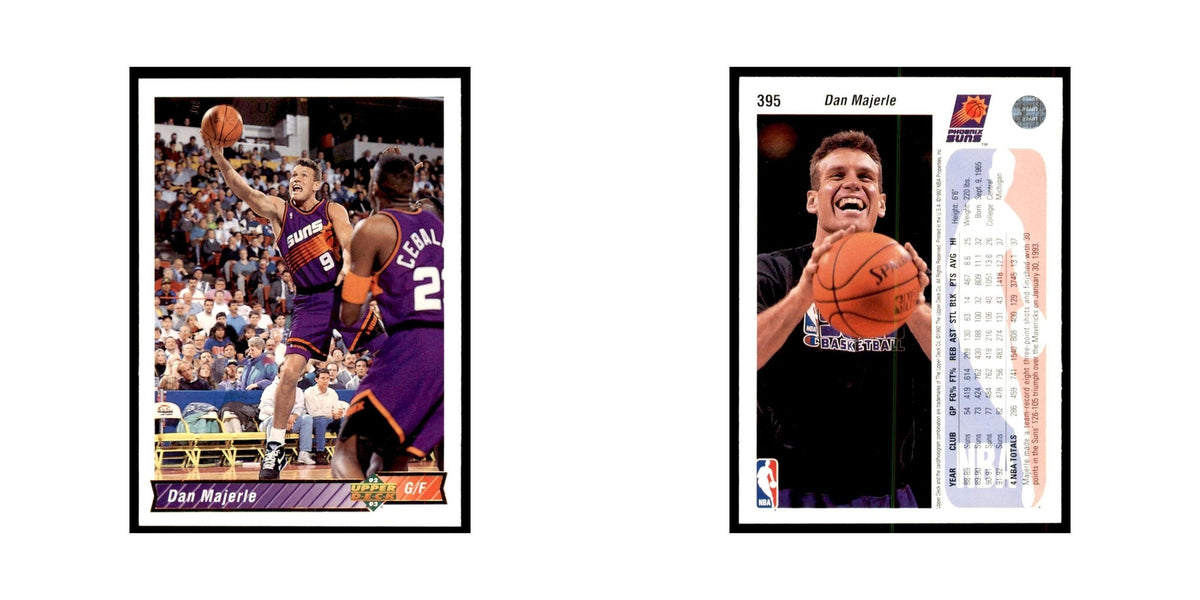 1992 Upper Deck Dan Majerle Basketball Cards #395