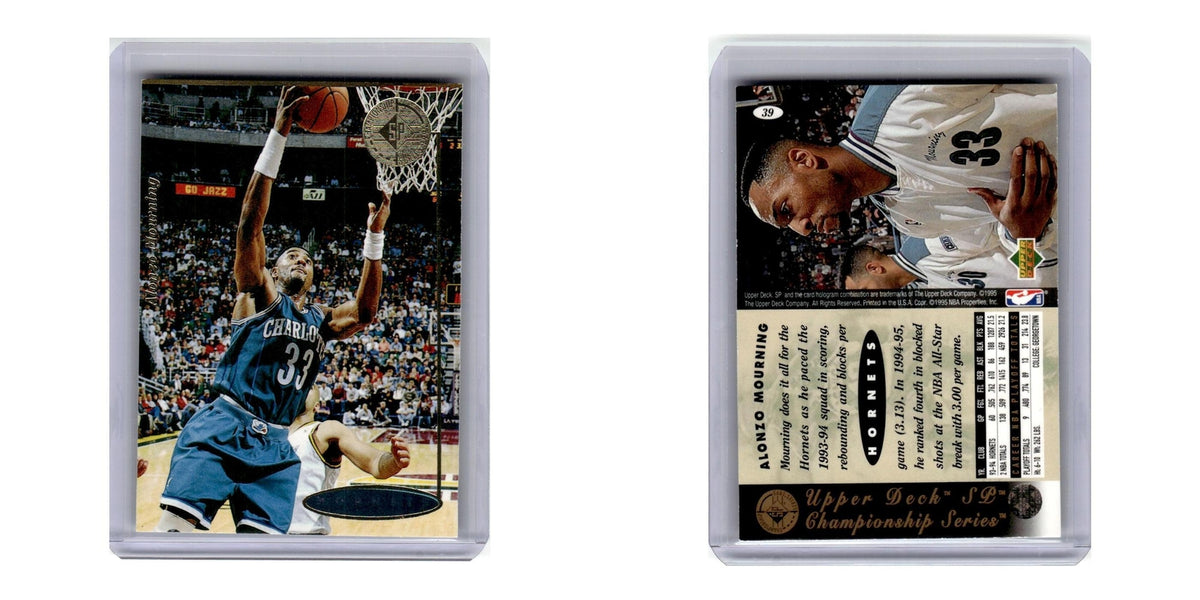 1996 Upper Deck SP Alonzo Mourning Heat #39