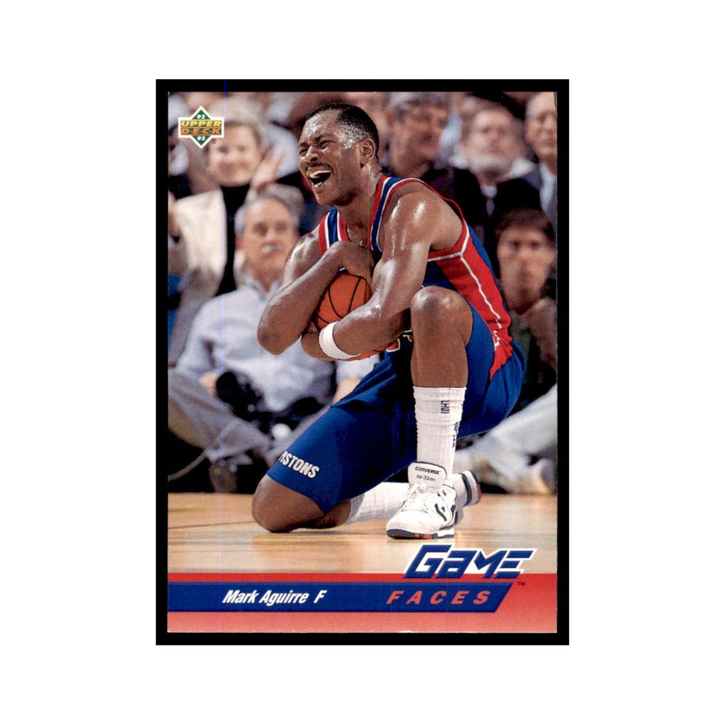 1992 Upper Deck Mark Aguirre Basketball Cards #483