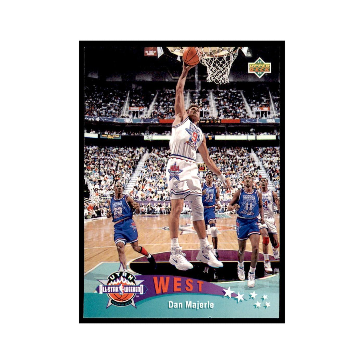 1992 Upper Deck Dan Majerle Basketball Cards #442