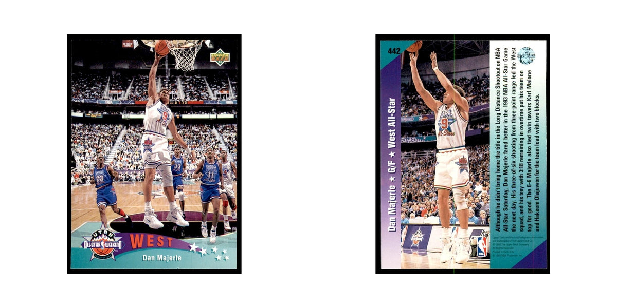 1992 Upper Deck Dan Majerle Basketball Cards #442