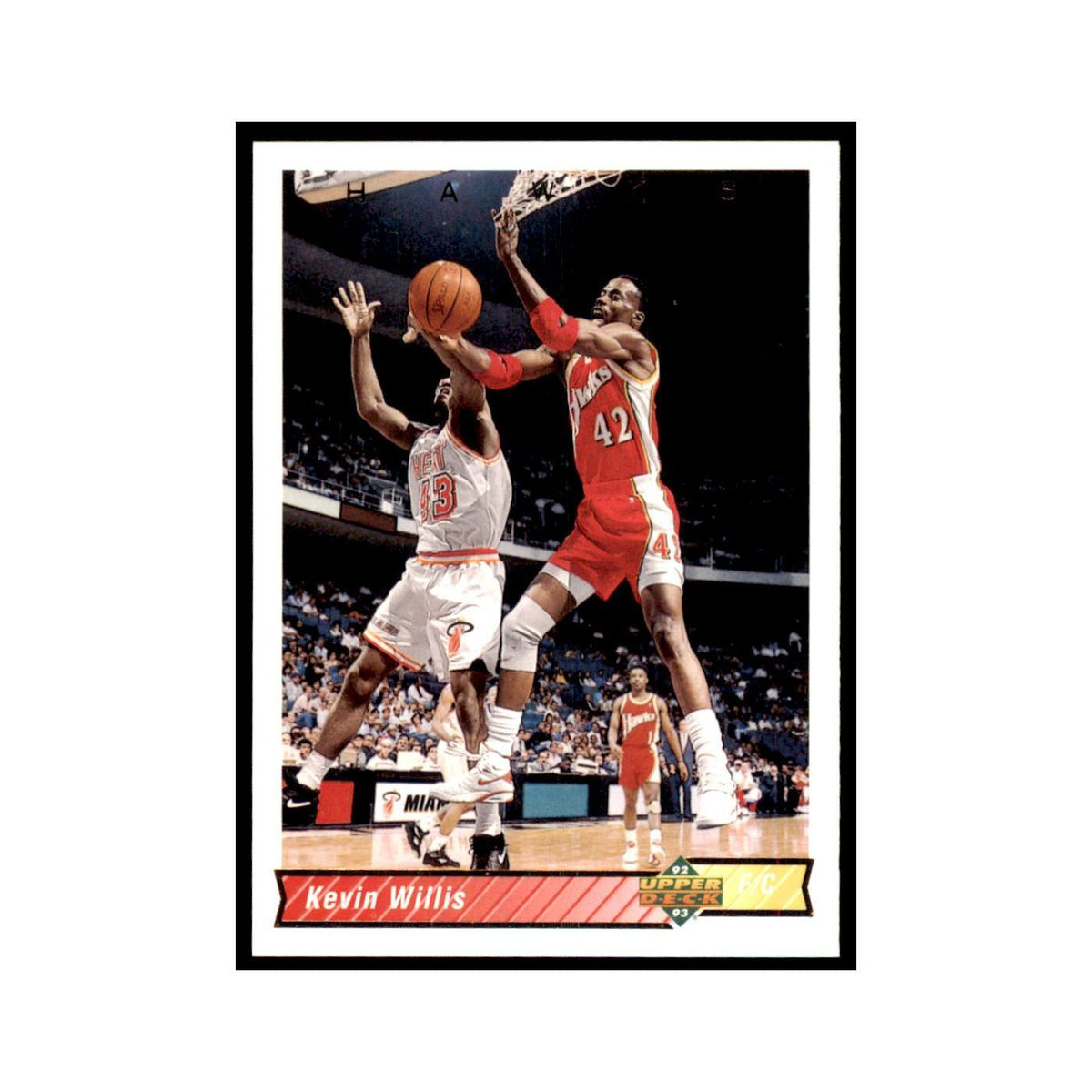 1992 Upper Deck Kevin Willis Basketball Cards #397