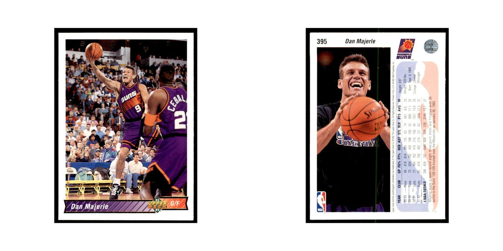 1992 Upper Deck Dan Majerle Basketball Cards #395