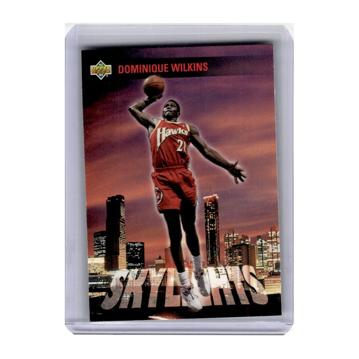 1993 Upper Deck Dominique Wilkins Hawks #467