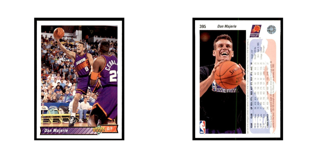 1992 Upper Deck Dan Majerle Basketball Cards #395