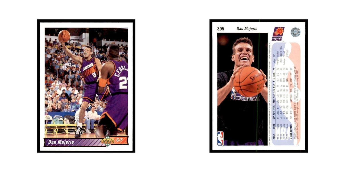 1992 Upper Deck Dan Majerle Basketball Cards #395