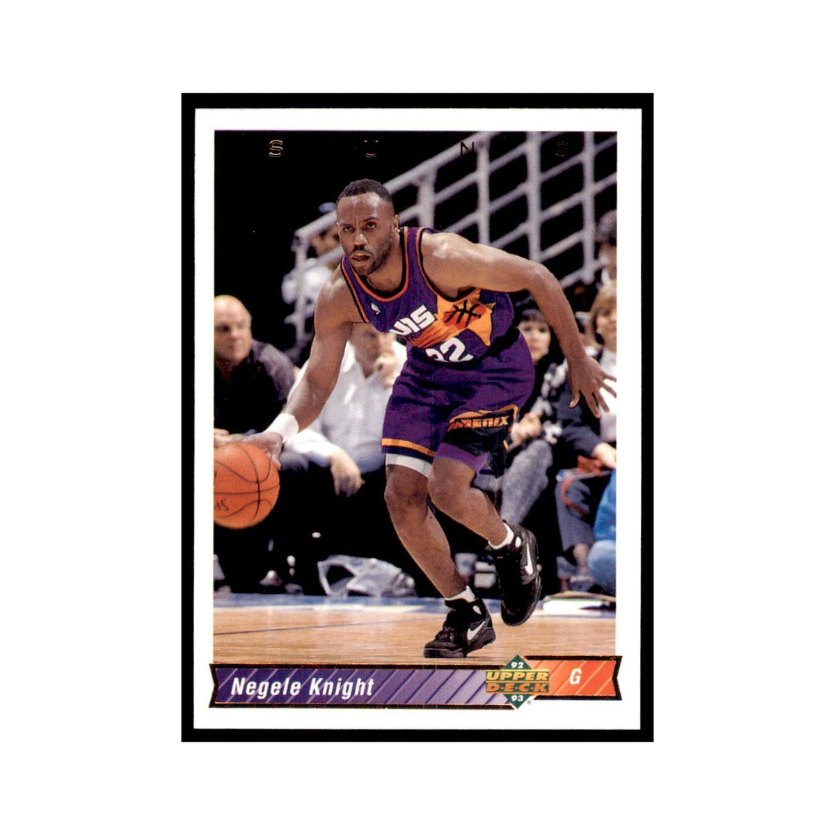 1992 Upper Deck Negele Knight Basketball Cards #390