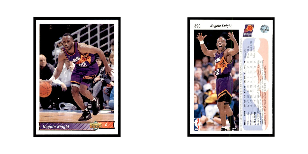 1992 Upper Deck Negele Knight Basketball Cards #390