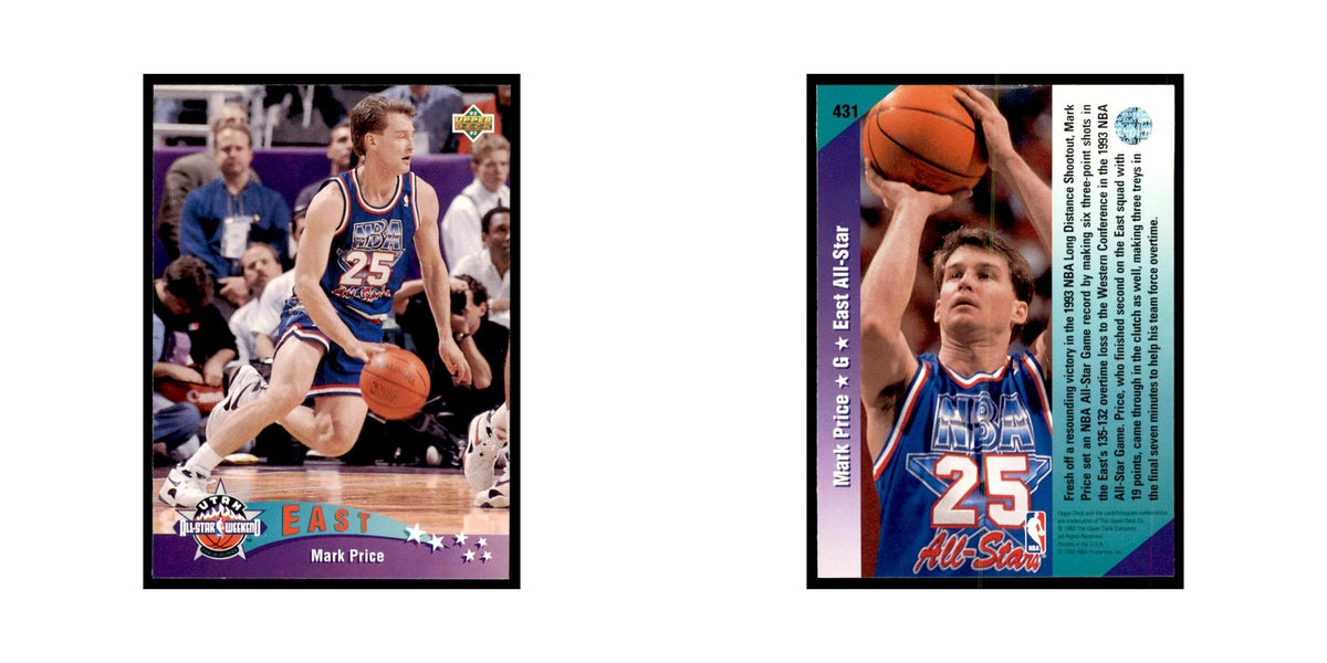 1992 Upper Deck Mark Price Basketball Cards #431