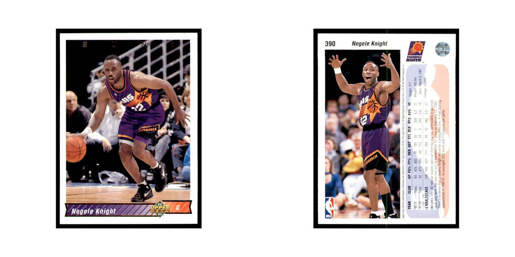 1992 Upper Deck Negele Knight Basketball Cards #390