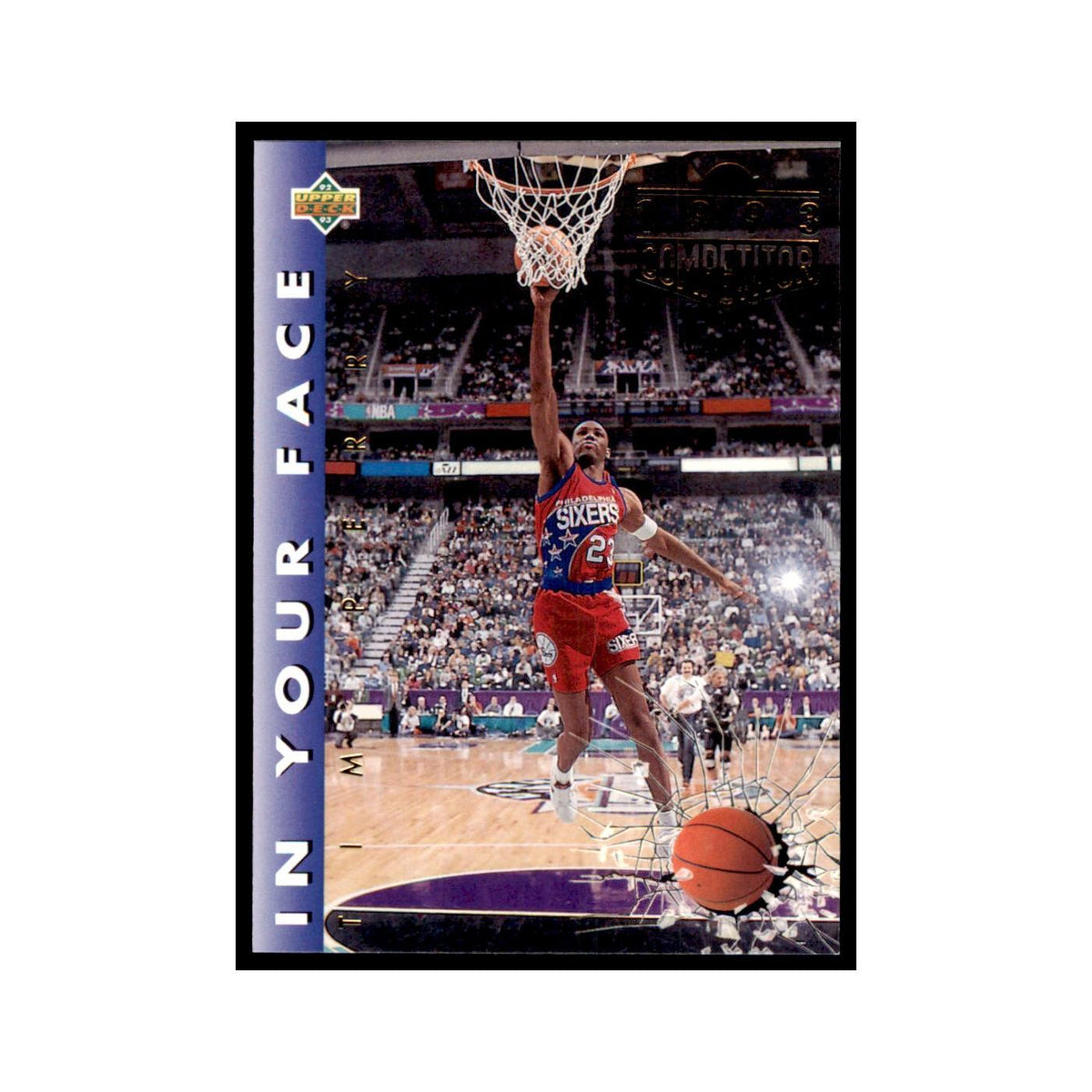 1992 Upper Deck Tim Perry Basketball Cards #450
