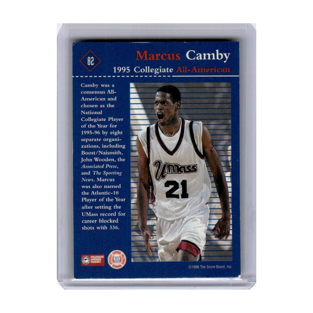 1996 Score Board Rookies Marcus Camby UMass Minutemen #82