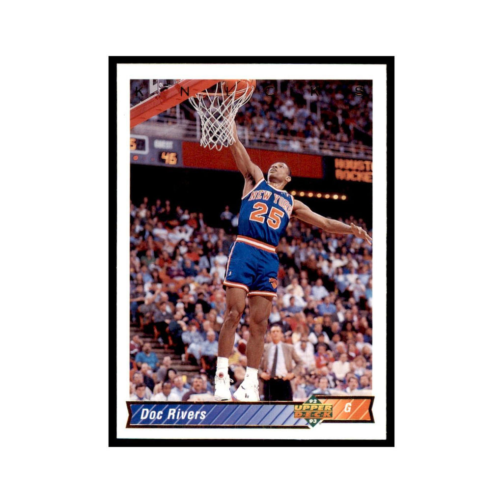 1992 Upper Deck Doc Rivers Basketball Cards #413