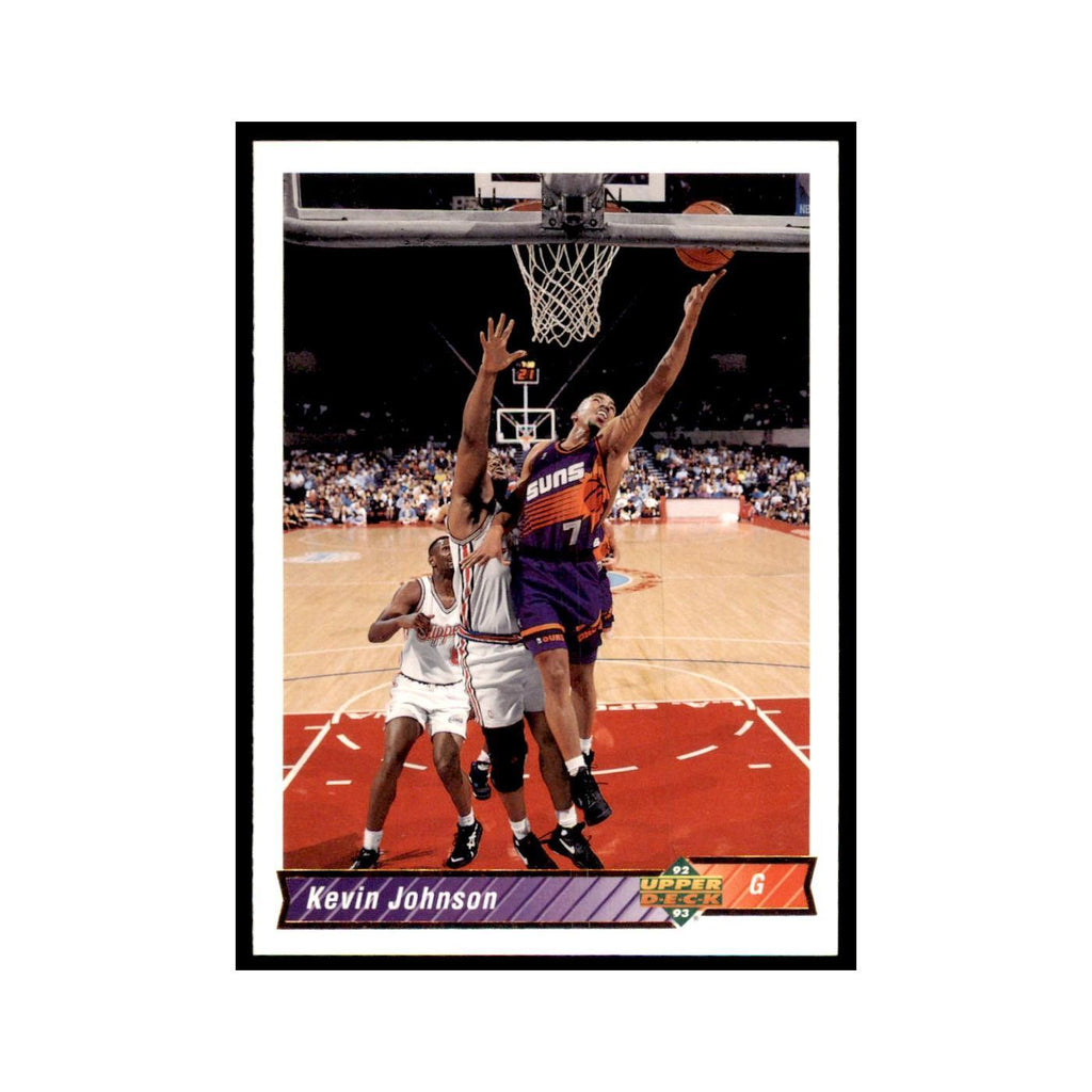 1992 Upper Deck Kevin Johnson Basketball Cards #418