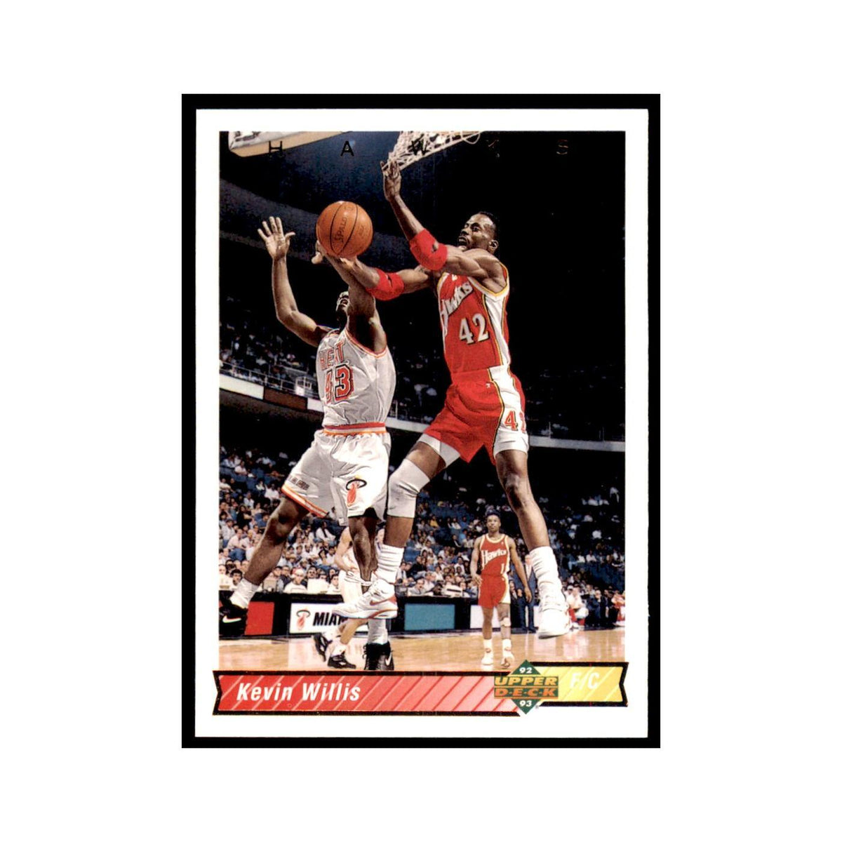 1992 Upper Deck Kevin Willis Basketball Cards #397