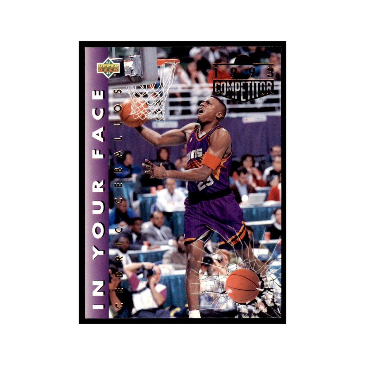 1992 Upper Deck Cedric Ceballos Basketball Cards #448