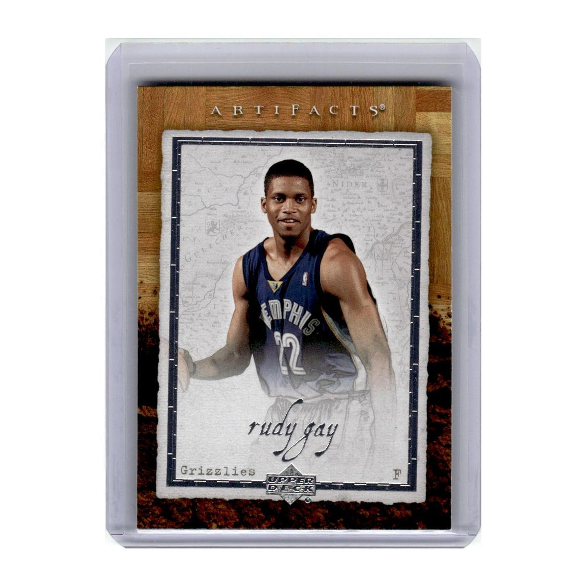 2007 Upper Deck Artifacts Rudy Gay Grizzlies #44