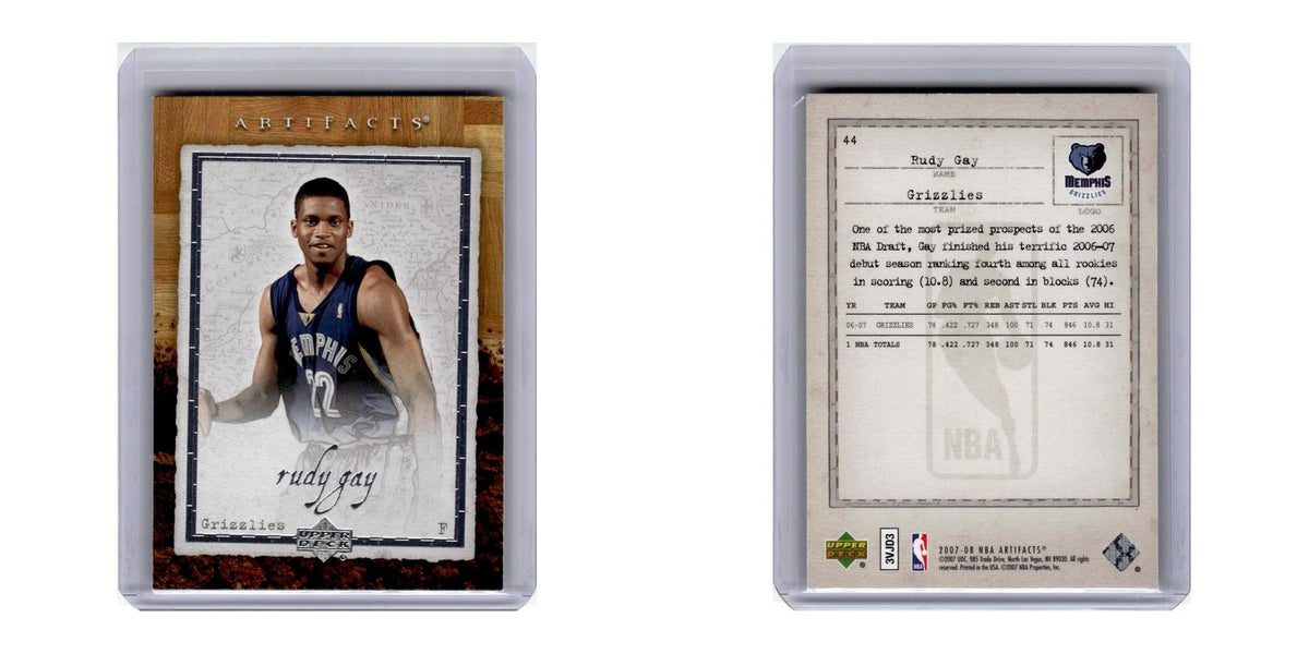 2007 Upper Deck Artifacts Rudy Gay Grizzlies #44
