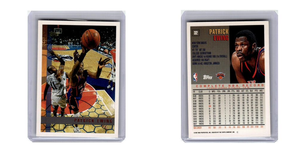 1997 Topps Patrick Ewing Knicks #32