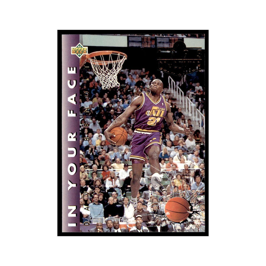 1992 Upper Deck David Benoit Basketball Cards #447