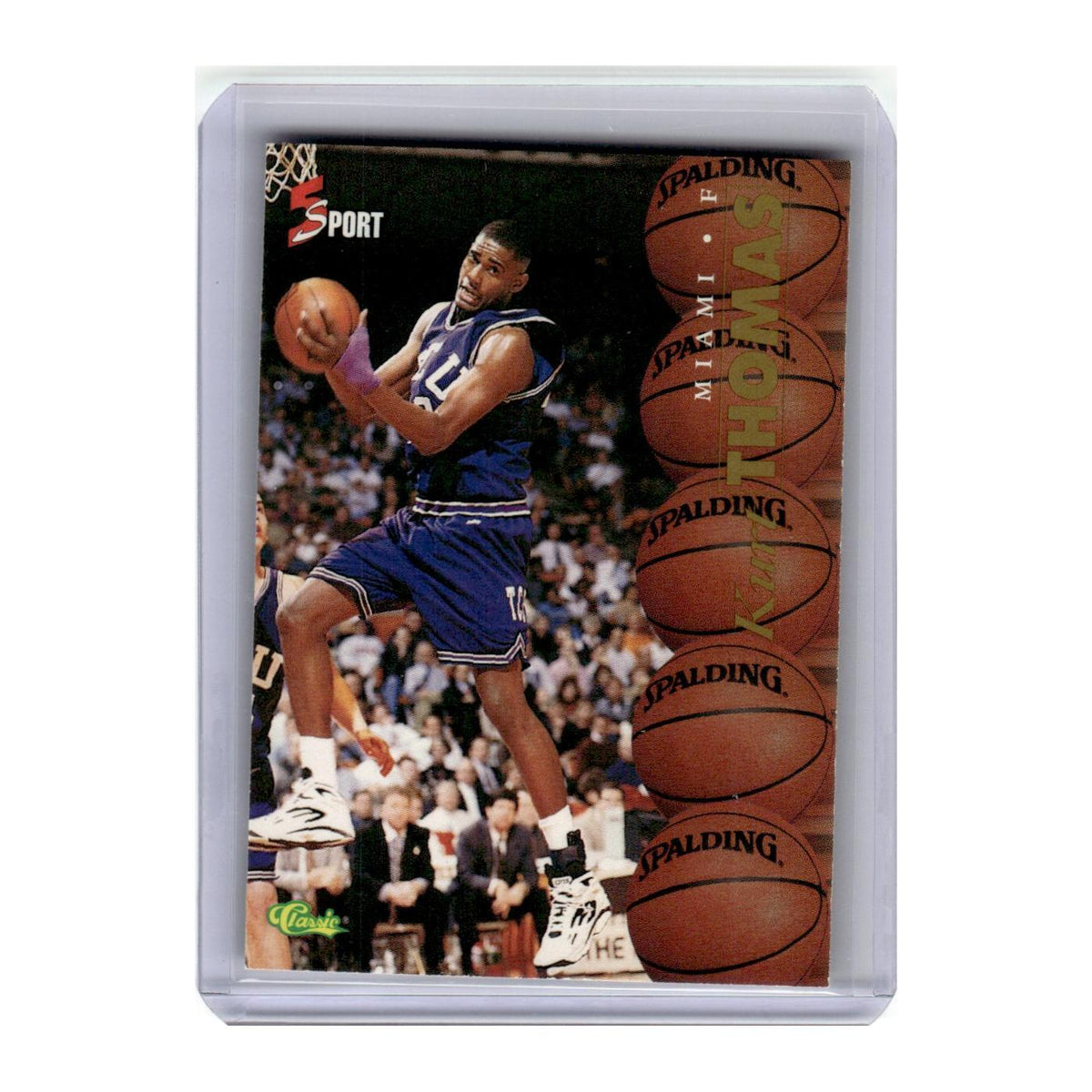 1995 Classic Kurt Thomas TCU Horned Frogs #9