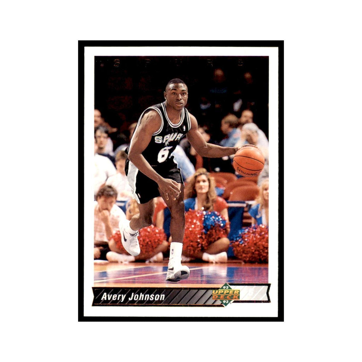 1992 Upper Deck Avery Johnson Basketball Cards #399