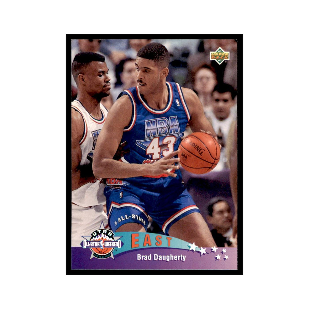 1992 Upper Deck Brad Daugherty Basketball Cards #427