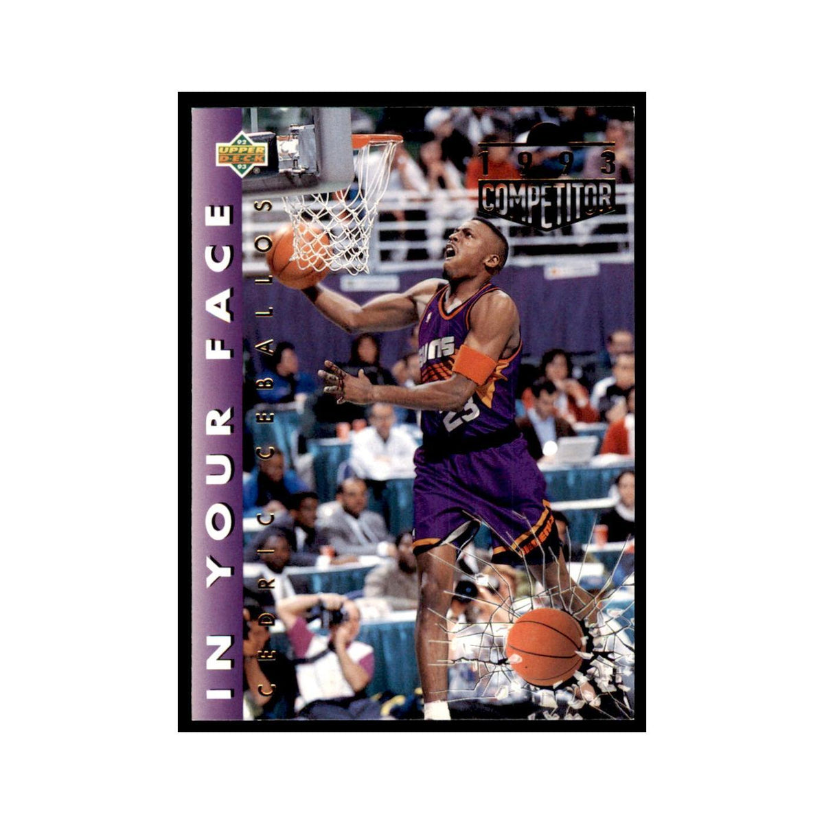 1992 Upper Deck Cedric Ceballos Basketball Cards #448