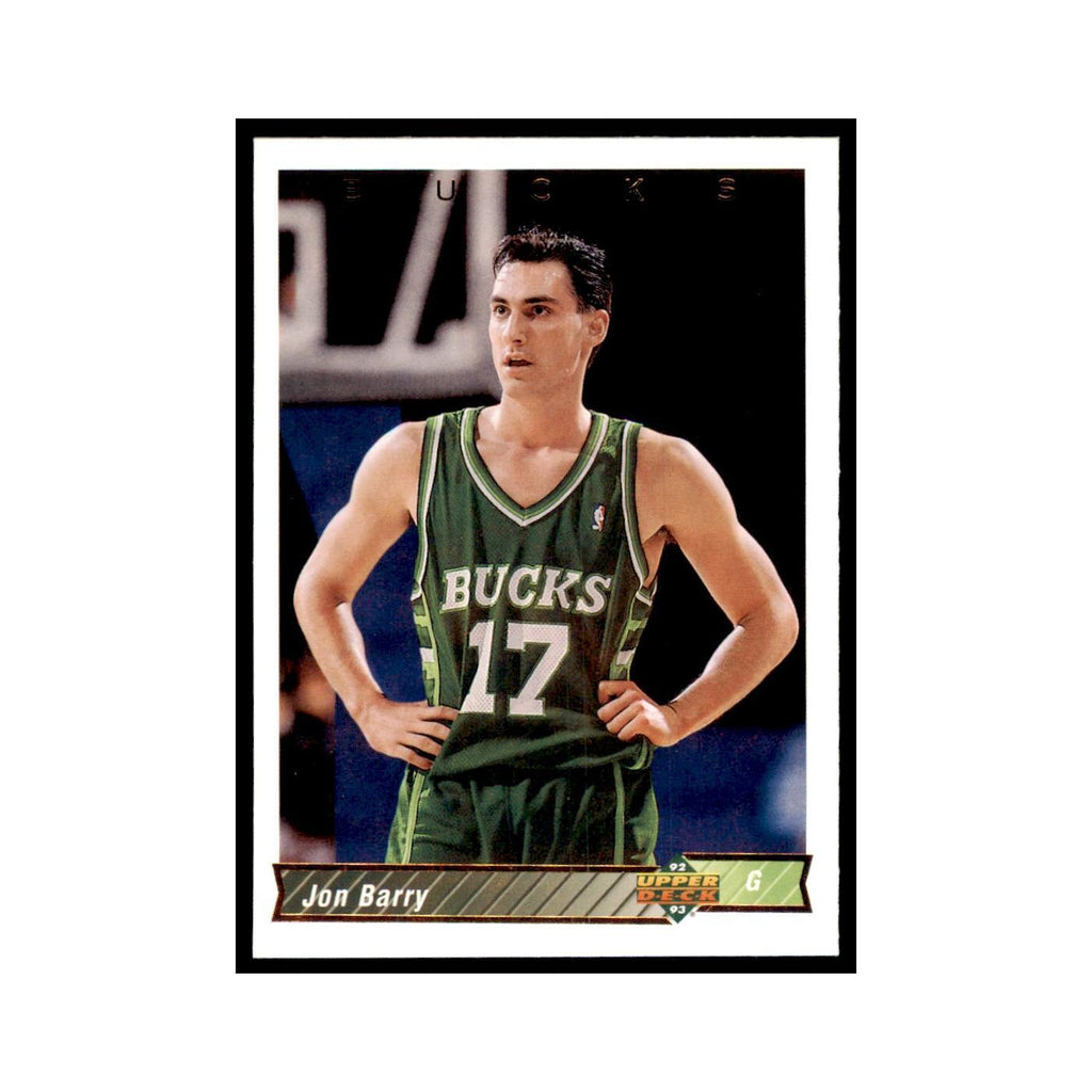 1992 Upper Deck Jon Barry Basketball Cards #417