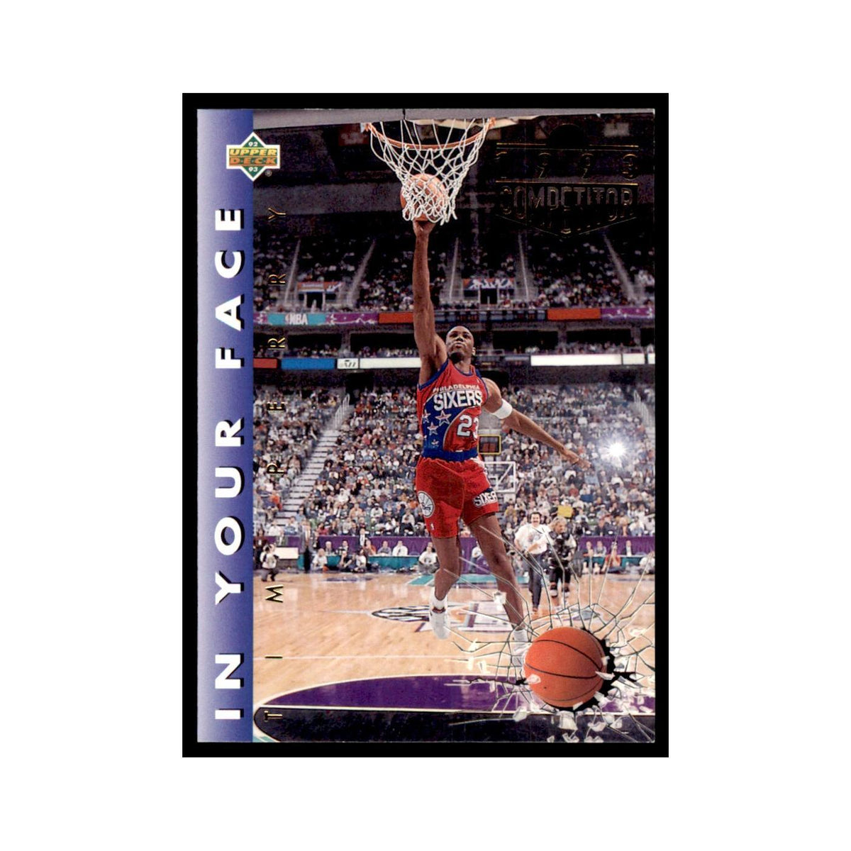 1992 Upper Deck Tim Perry Basketball Cards #450