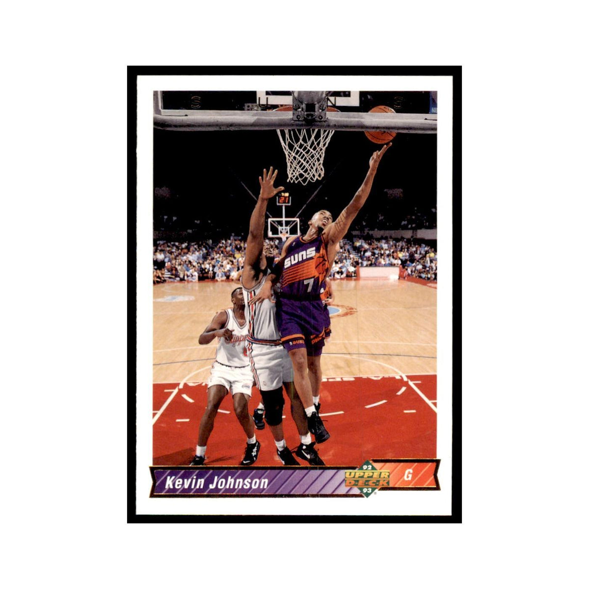 1992 Upper Deck Kevin Johnson Basketball Cards #418