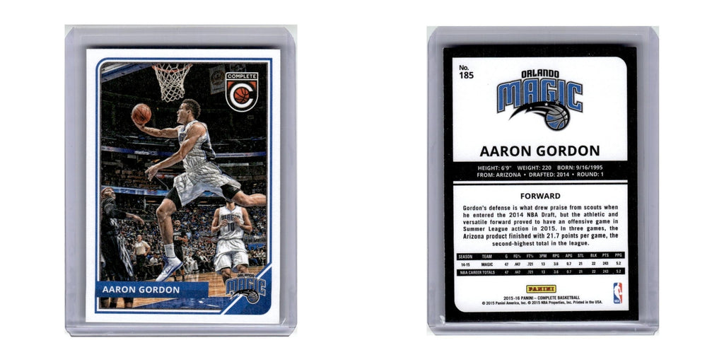2015 Panini Complete Aaron Gordon Magic #185