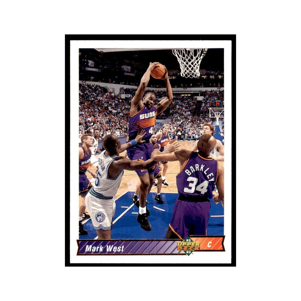 1992 Upper Deck Mark West Basketball Cards #415