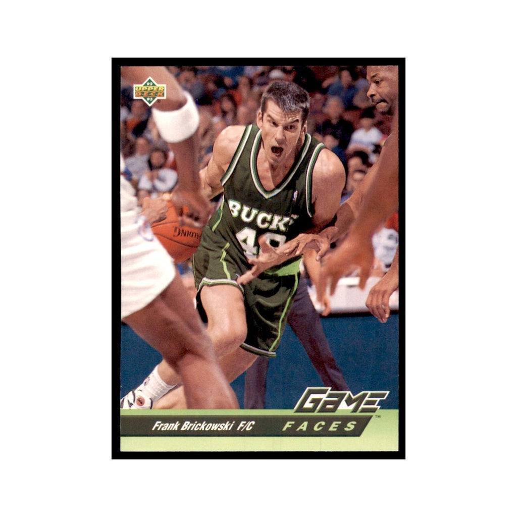 1992 Upper Deck Frank Brickowski Basketball Cards #484