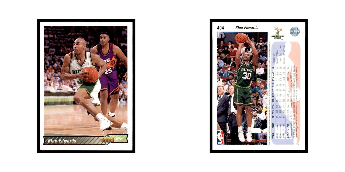 1992 Upper Deck Blue Edwards Basketball Cards #404
