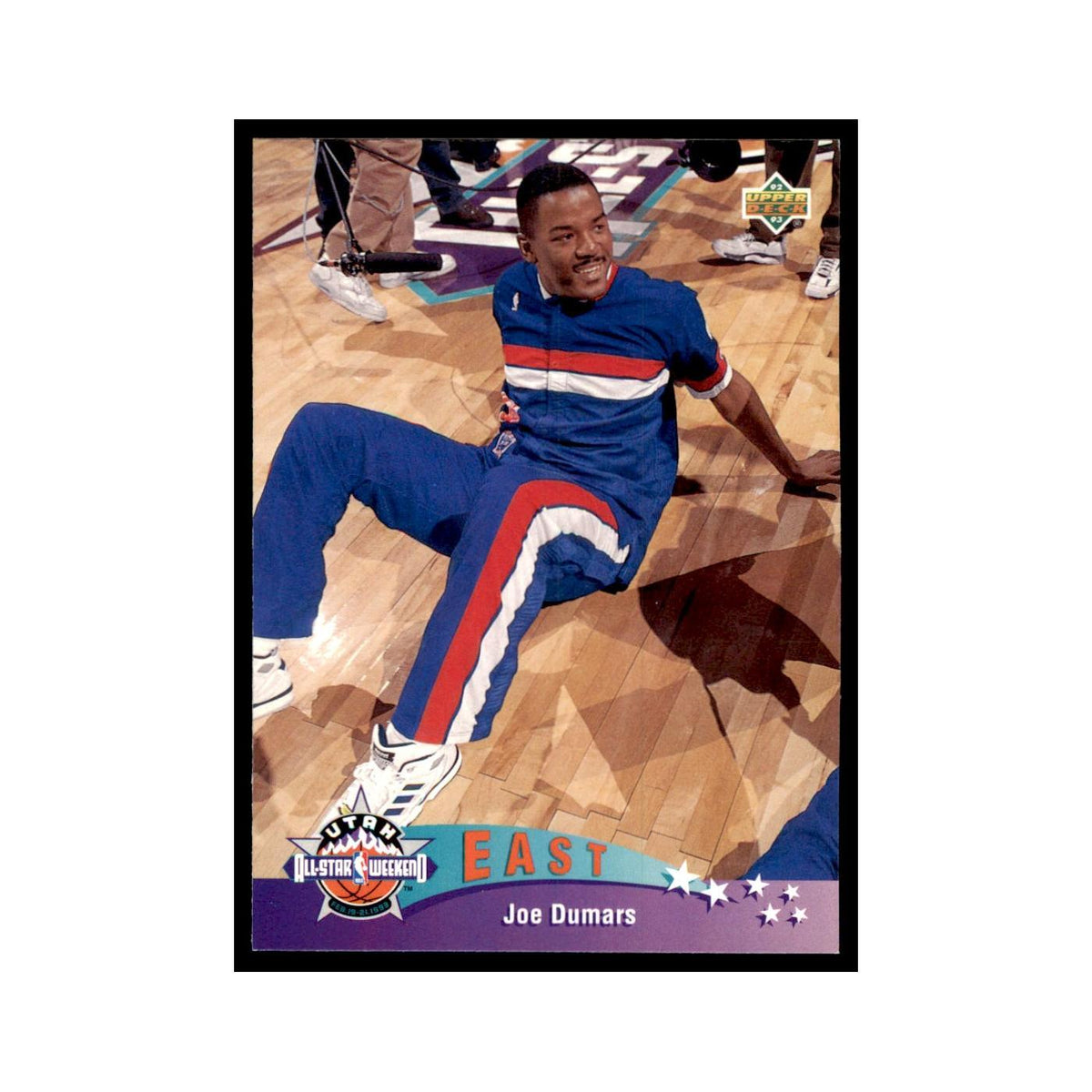1992 Upper Deck Joe Dumars Basketball Cards #428