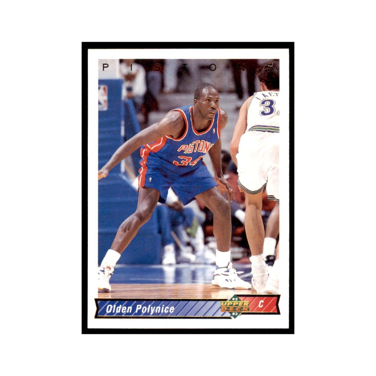 1992 Upper Deck Olden Polynice Basketball Cards #405