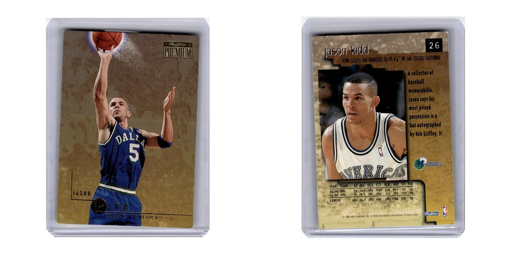 1996 SkyBox Premium Jason Kidd Mavericks #26