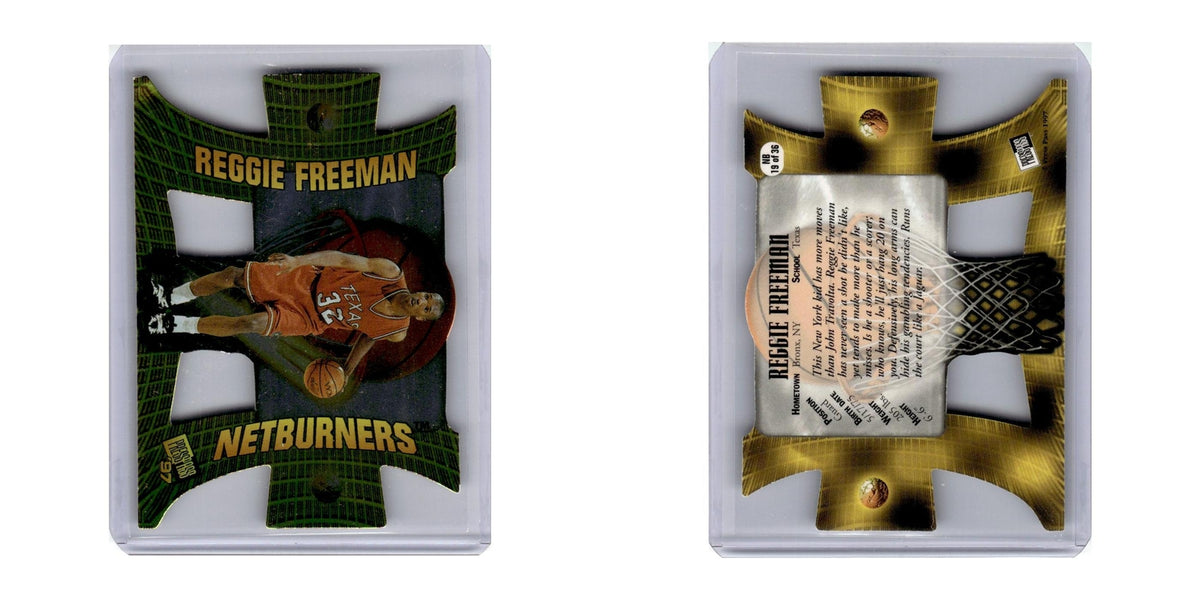 1997 Press Pass Reggie Freeman #19