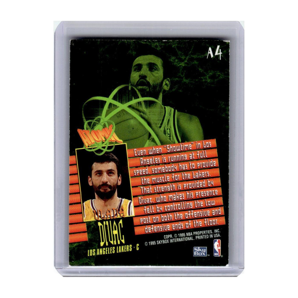 1995 Skybox Atomic Vlade Divac Lakers #A4