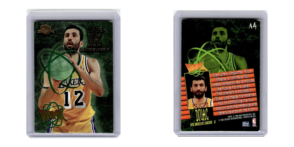1995 Skybox Atomic Vlade Divac Lakers #A4
