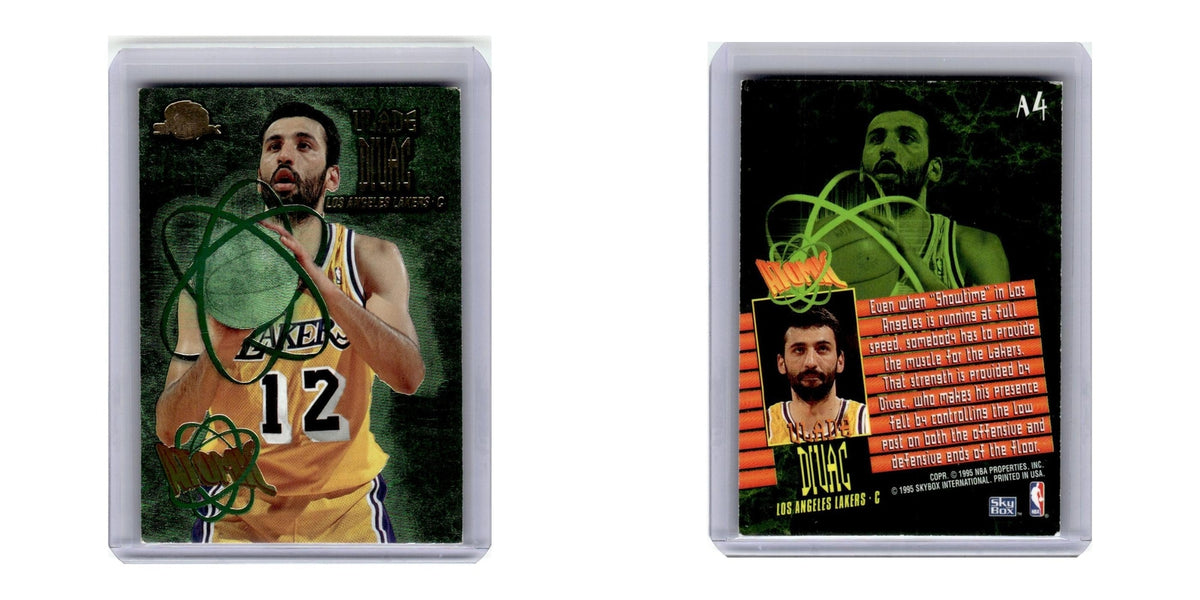 1995 Skybox Atomic Vlade Divac Lakers #A4