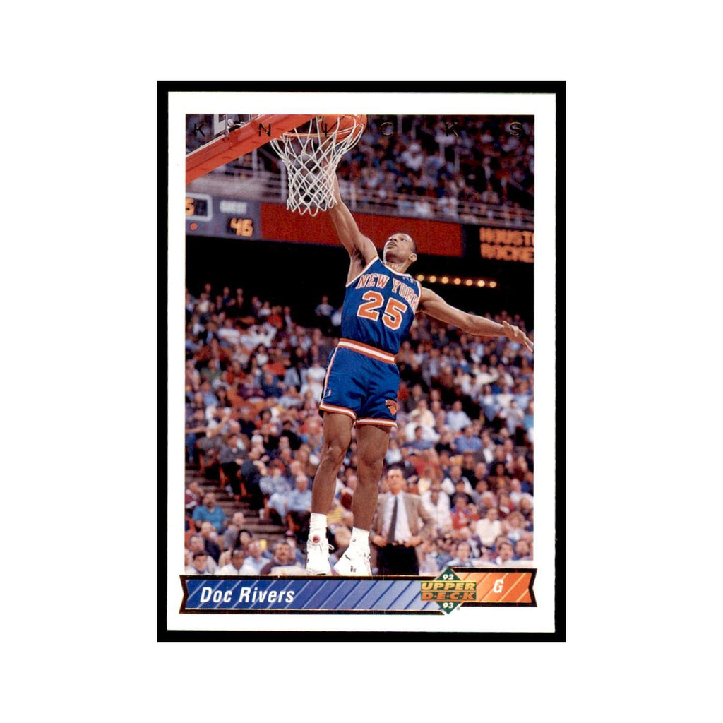 1992 Upper Deck Doc Rivers Basketball Cards #413