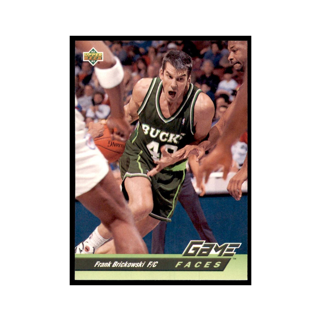 1992 Upper Deck Frank Brickowski Basketball Cards #484