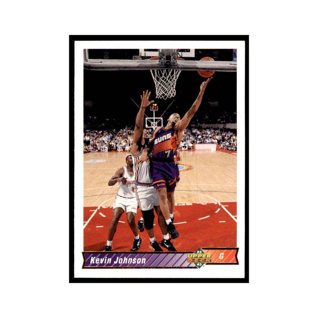 1992 Upper Deck Kevin Johnson Basketball Cards #418