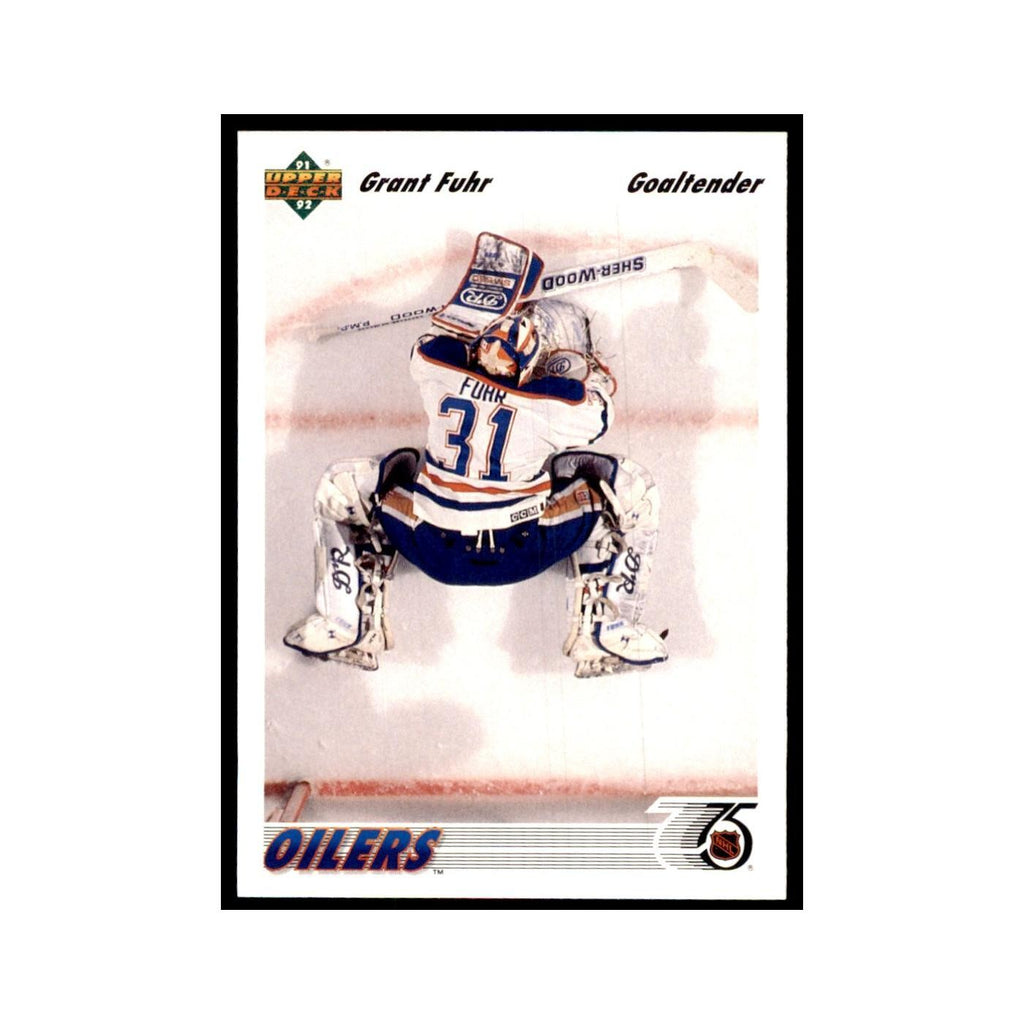 1991 Upper Deck Grant Fuhr Hockey Cards #264