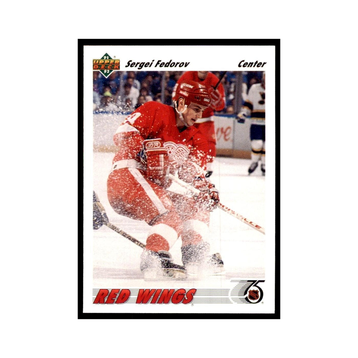 1991 Upper Deck Sergei Fedorov Hockey Cards #144