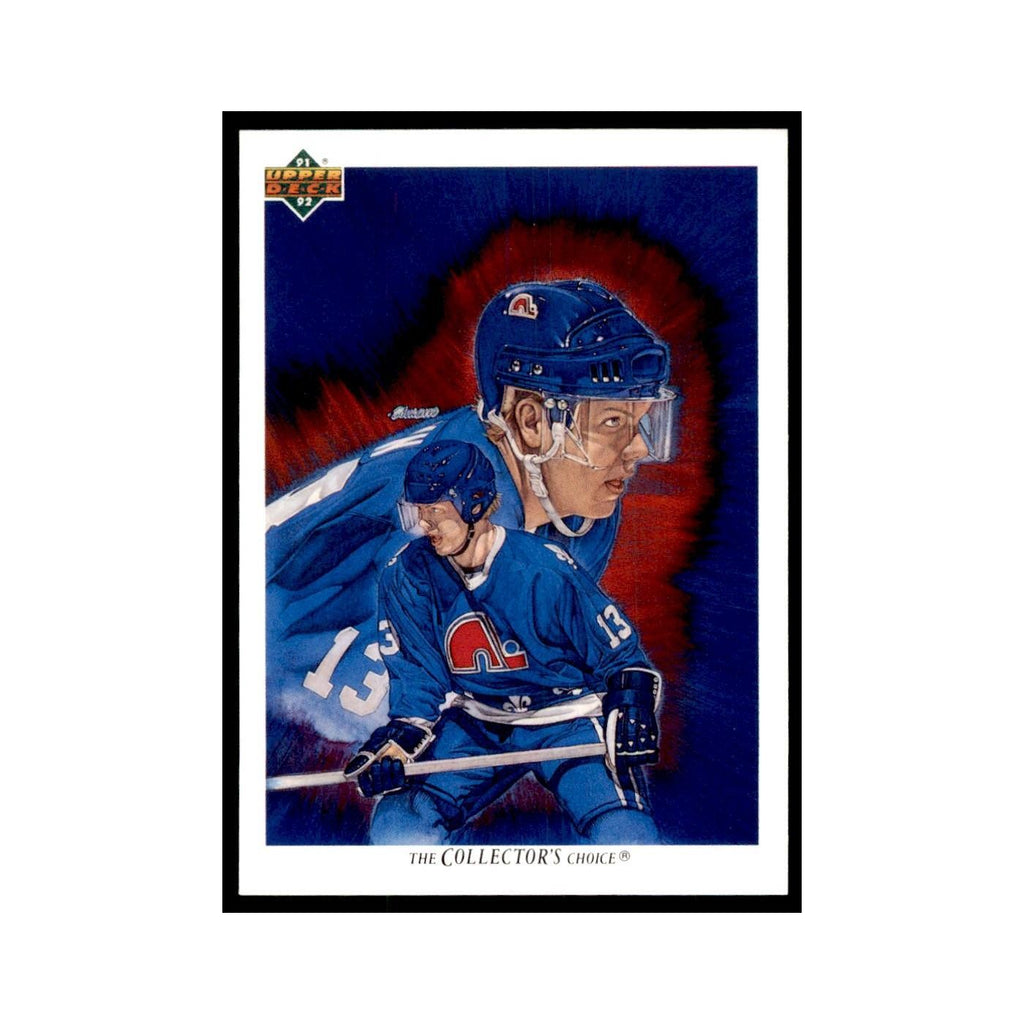1991 Upper Deck Mats Sundin Hockey Cards #93