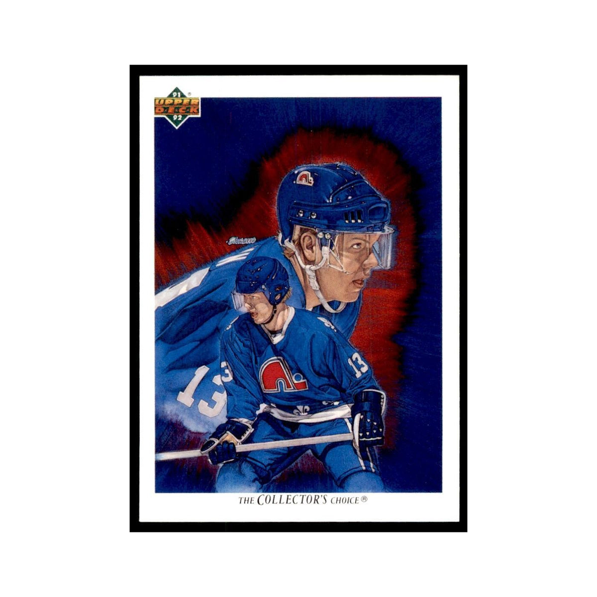 1991 Upper Deck Mats Sundin Hockey Cards #93